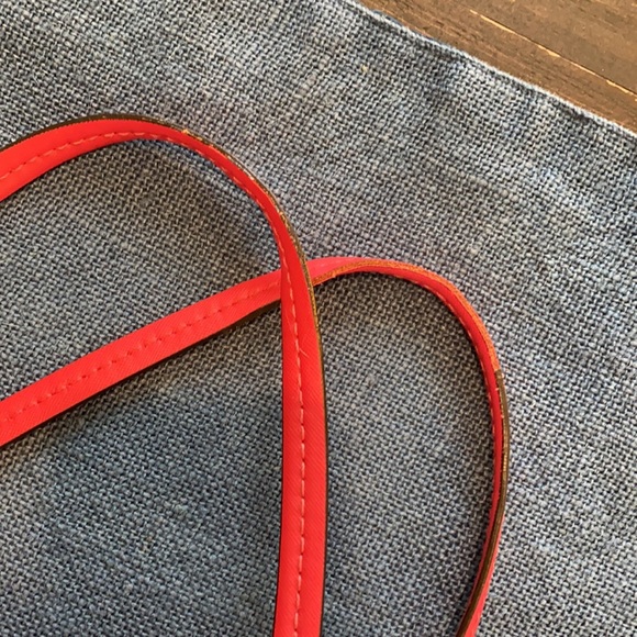 ***SOLD*** Red Leather Coach Tote - Picture 5 of 7